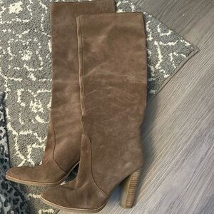 DV suede high boots